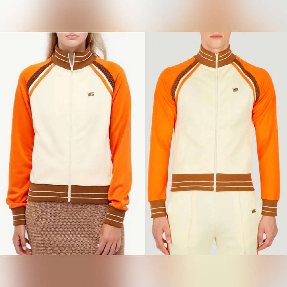 $645 WALES BONNER Unisex Percussion Track Top